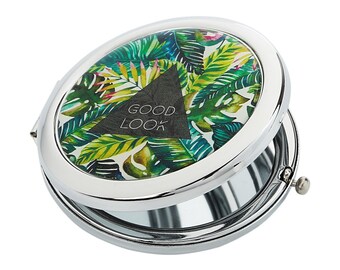 Good Look Pocket Mirror // purse mirror - compact mirror - bridesmaid gift