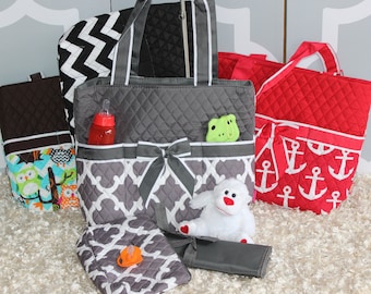 DIAPER BAGS --Monogrammed/ Baby Gift/ Baby Shower/ Boys/ Girls