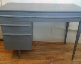 Items similar to Reclaimed Pallet Wood Desk, with Hairpin Legs, Mid