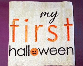 My First Halloween Embroidery Design