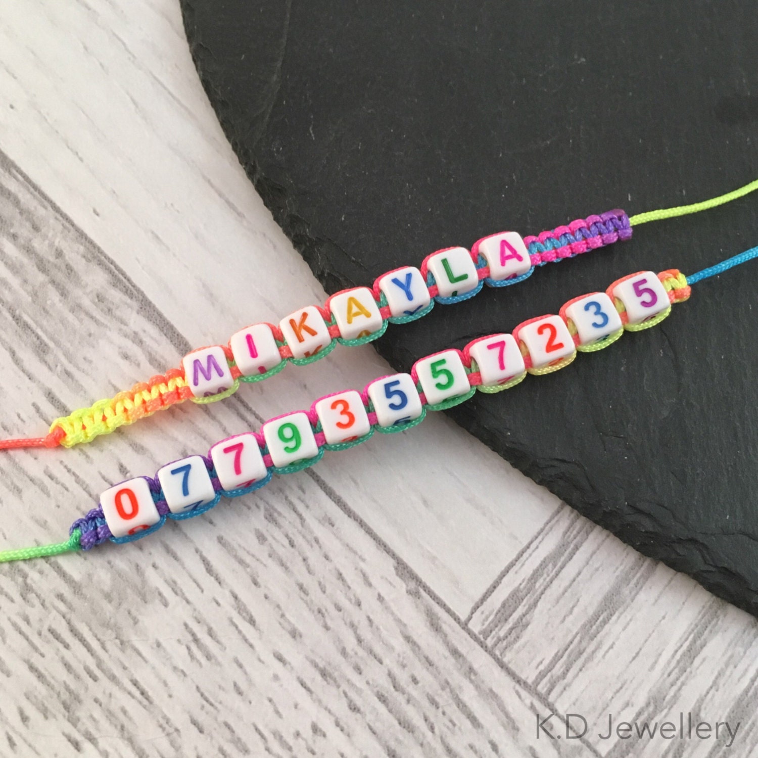 Kids ID Bracelet Kids Safety Bracelet Emergency Contact