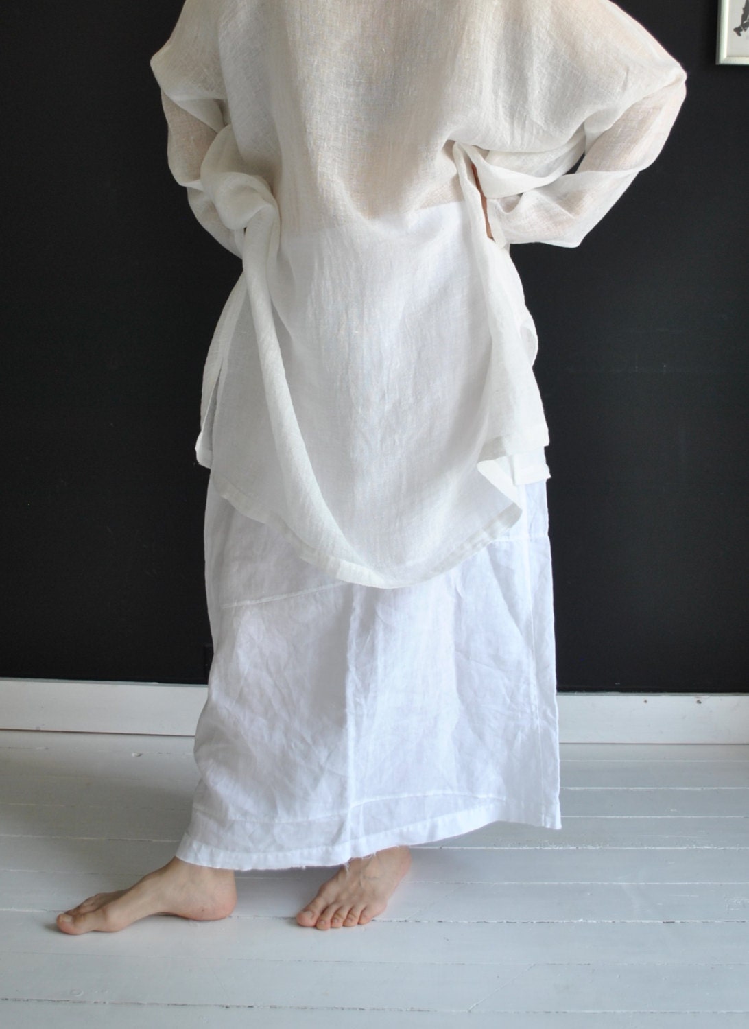 linen blouse material