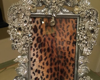 Rhinestone Wall Mirror bling table frames | etsy Rhinestone Wall Mirror bling table frames | etsy