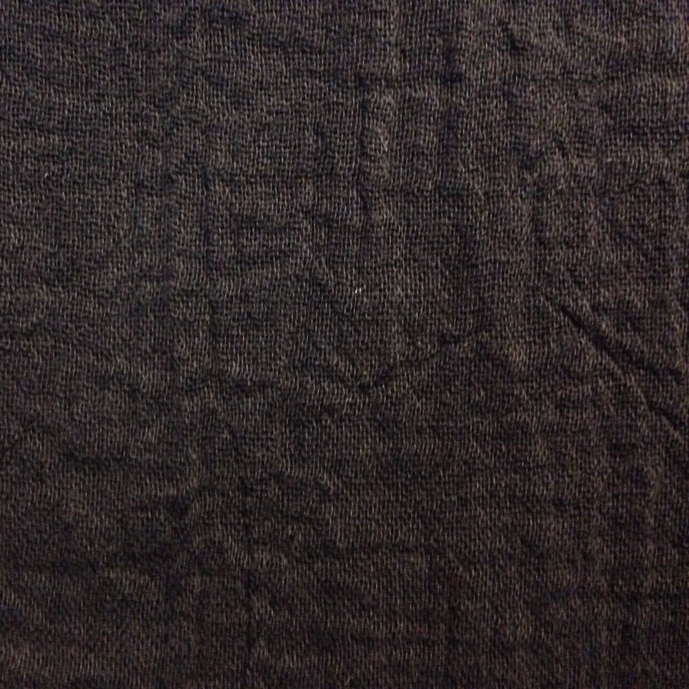Black Cotton Gauze Cheesecloth FabricByTheYard