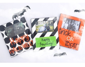 Halloween Picture Frame/Halloween Photo Frame 8x10/4x6 Photo