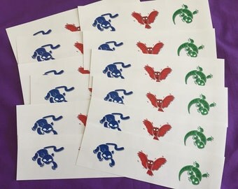 12 PJ Masks Symbols Sticker Sheets (3 stickers per sheet)
