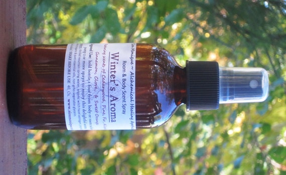 Natural Room Spray Body Mist WINTER'S AROMA. With