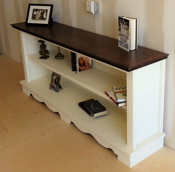 Solid Wood Tv Stand Bookcase Style Great For by HouseOfWoodart