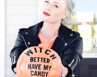 Witch Better Have My Candy Pumpkin Decals Halloween Decals DIY Halloween Witch Halloween Halloween Pumpkins DIY Jack O Lanterns Happy Hallo