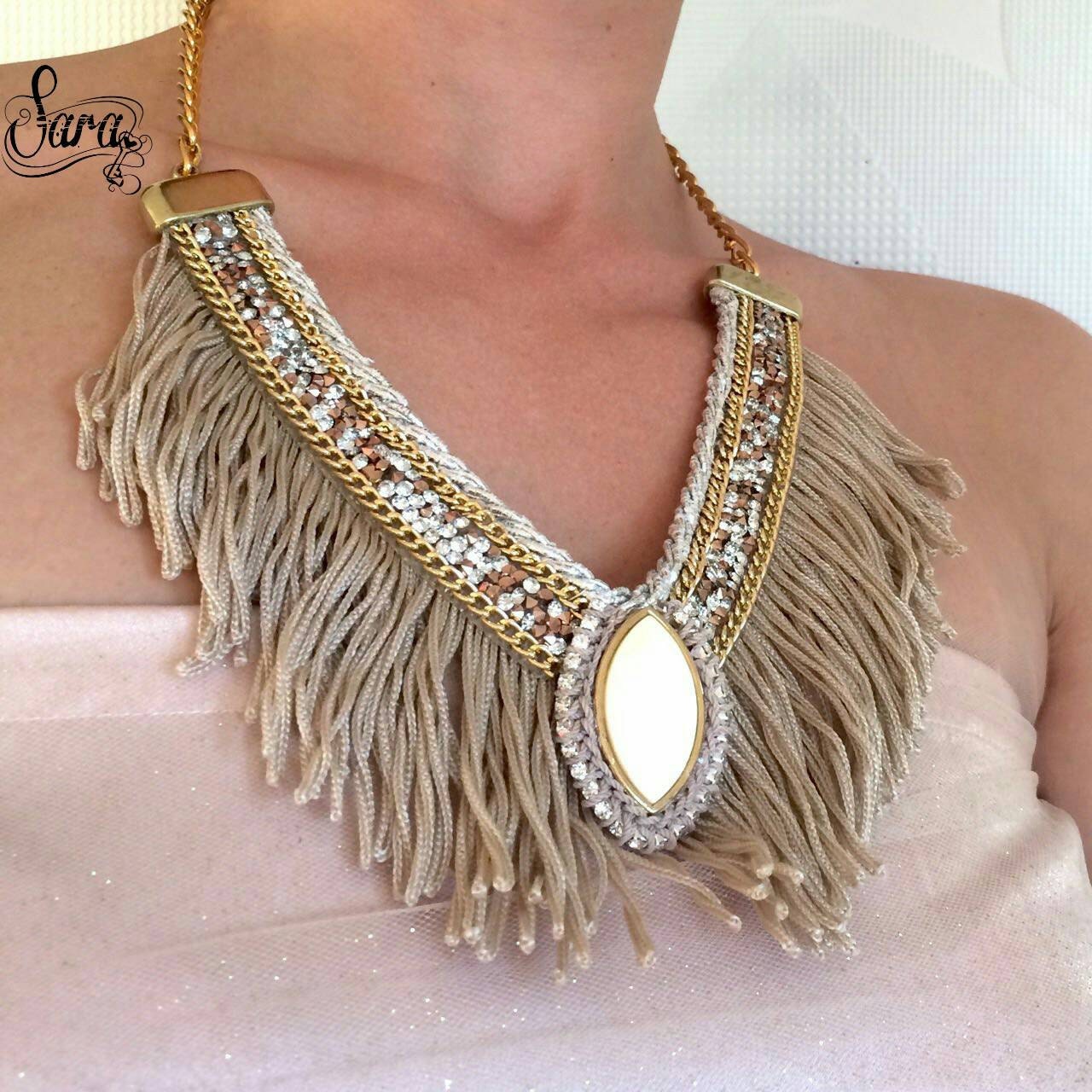 V shaped necklace Special occasion jewelry Braidsmaid gifts