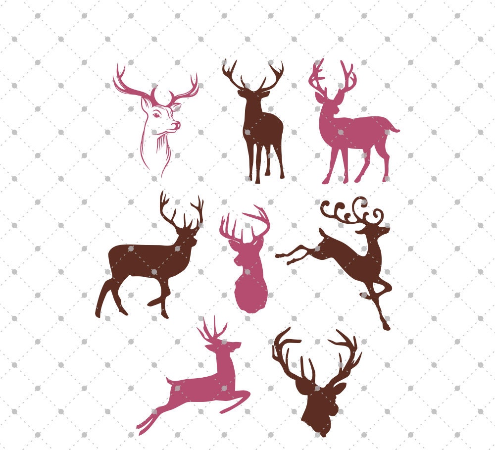 Download Deer SVG cut files Deer Silhouette SVG Cut Files for Cricut