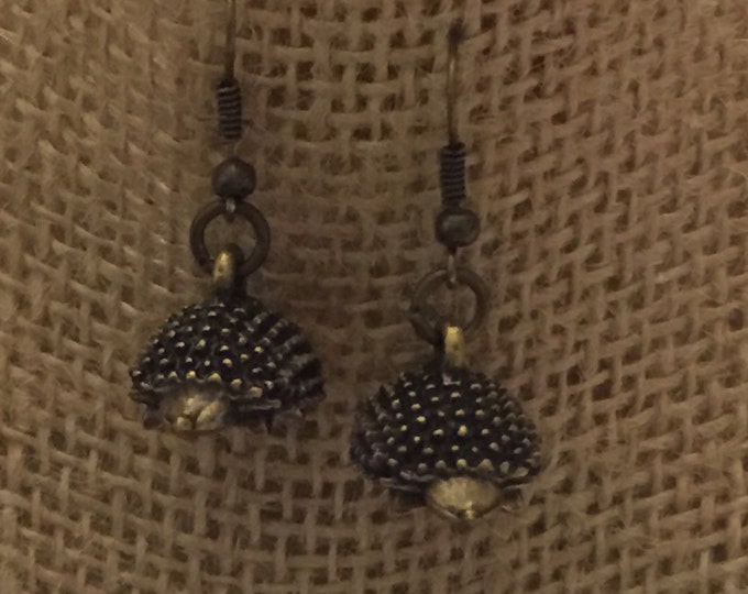 Hedgehog earrings