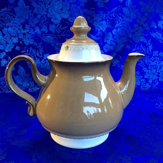 6 cup Denby Seville Stoneware Teapot England by Beautalicious
