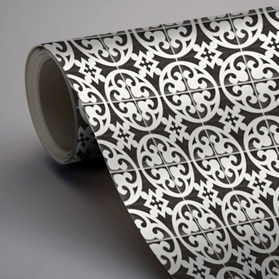 Vinyl Floor Tile Sticker Floor decals Carreaux Ciment