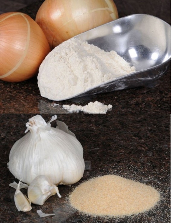 ONION n GARLIC Granulated Mix chose 2 4 8 16oz by NaturalExpress