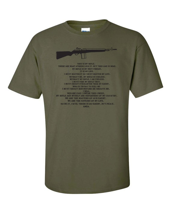 THIS is MY RIFLE Prayer Full Metal Jacket Gun Control M14