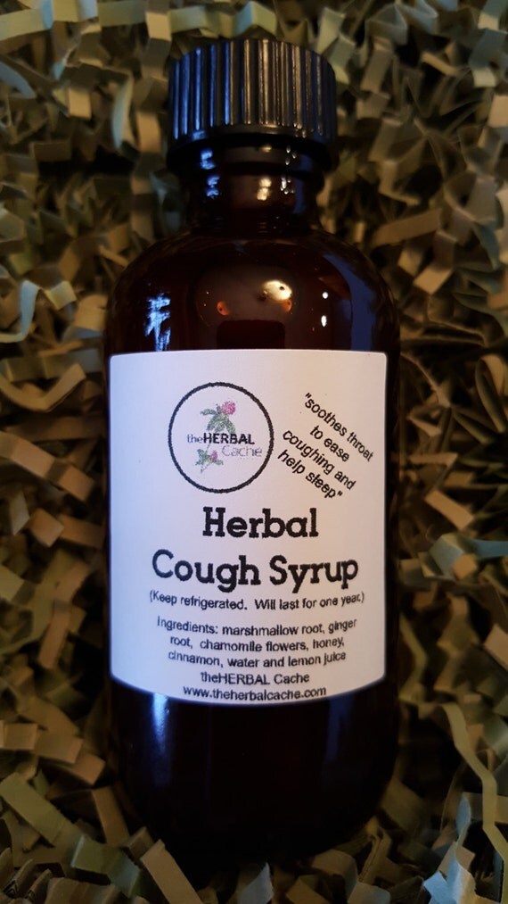 Herbal Cough Syrup Health Herbal Natural Handmade