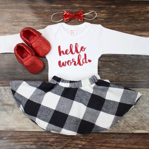 white newborn take home outfit