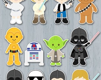 Star Wars Centerpiece, Star Wars Table Centerpiece, Star Wars Cake Topper, Star Wars Wall Decor