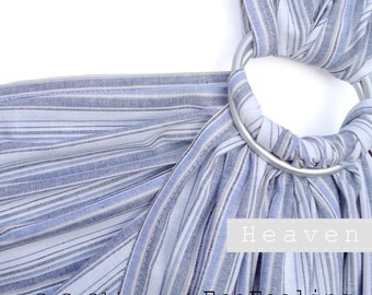 Baby ring sling, Baby carrier, Baby wrap, Sling, Ring sling, GuGaSling Heaven, Cotton, Old shcool, Gift bag