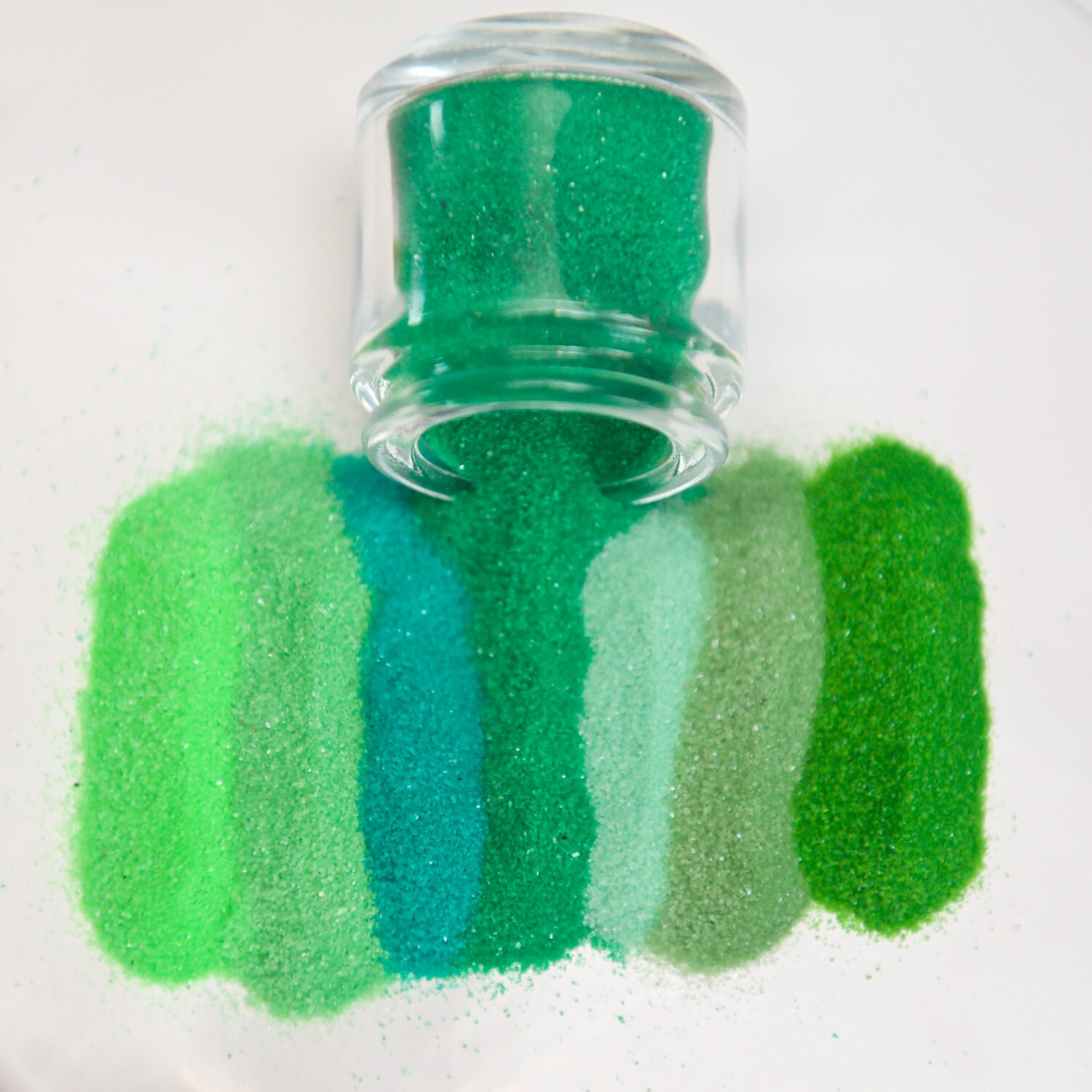 Green Colored Sand for Wedding Unity Ceremony 1 Pound