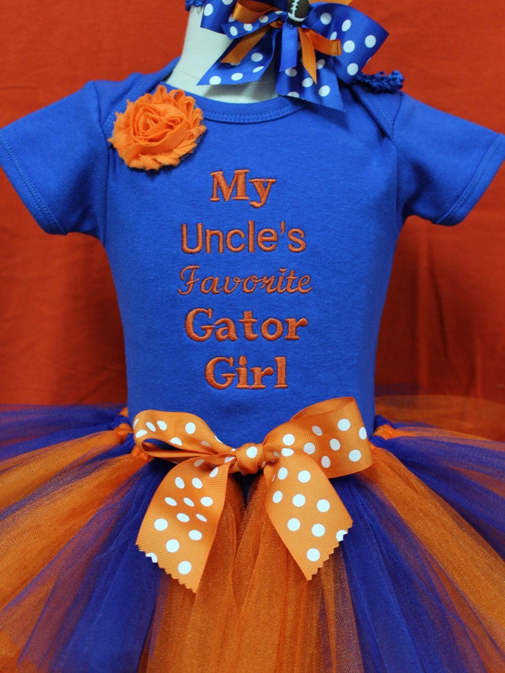 UF Gator clothing Gator Girl outfit My Uncle Orange and