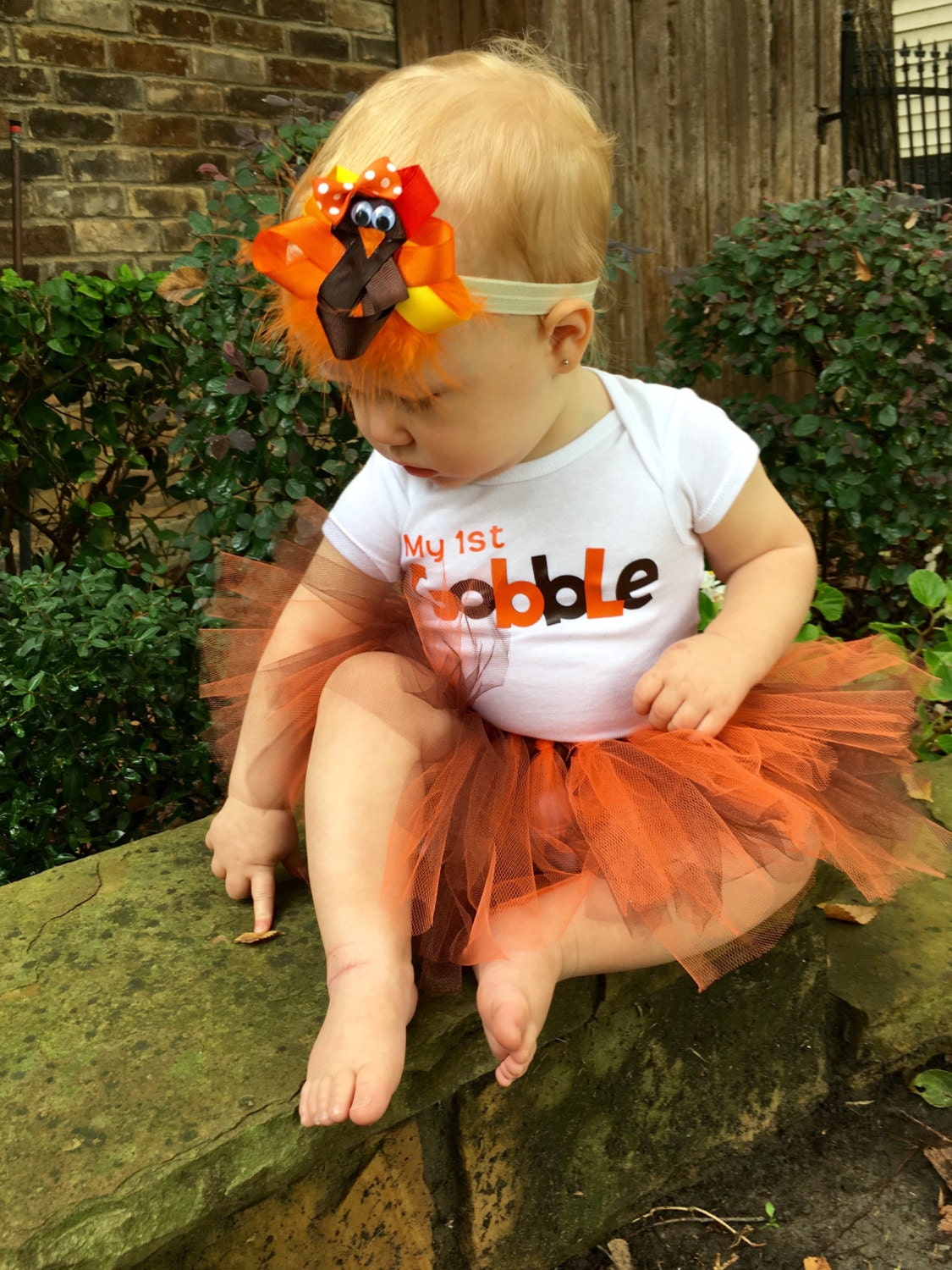 Thanksgiving outfit Baby girl thanksgiving by Cre8tiveBowtique