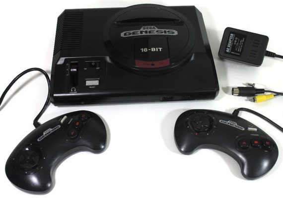 Sega Genesis Model 1 Console 16 Bit Retro Gaming System Two