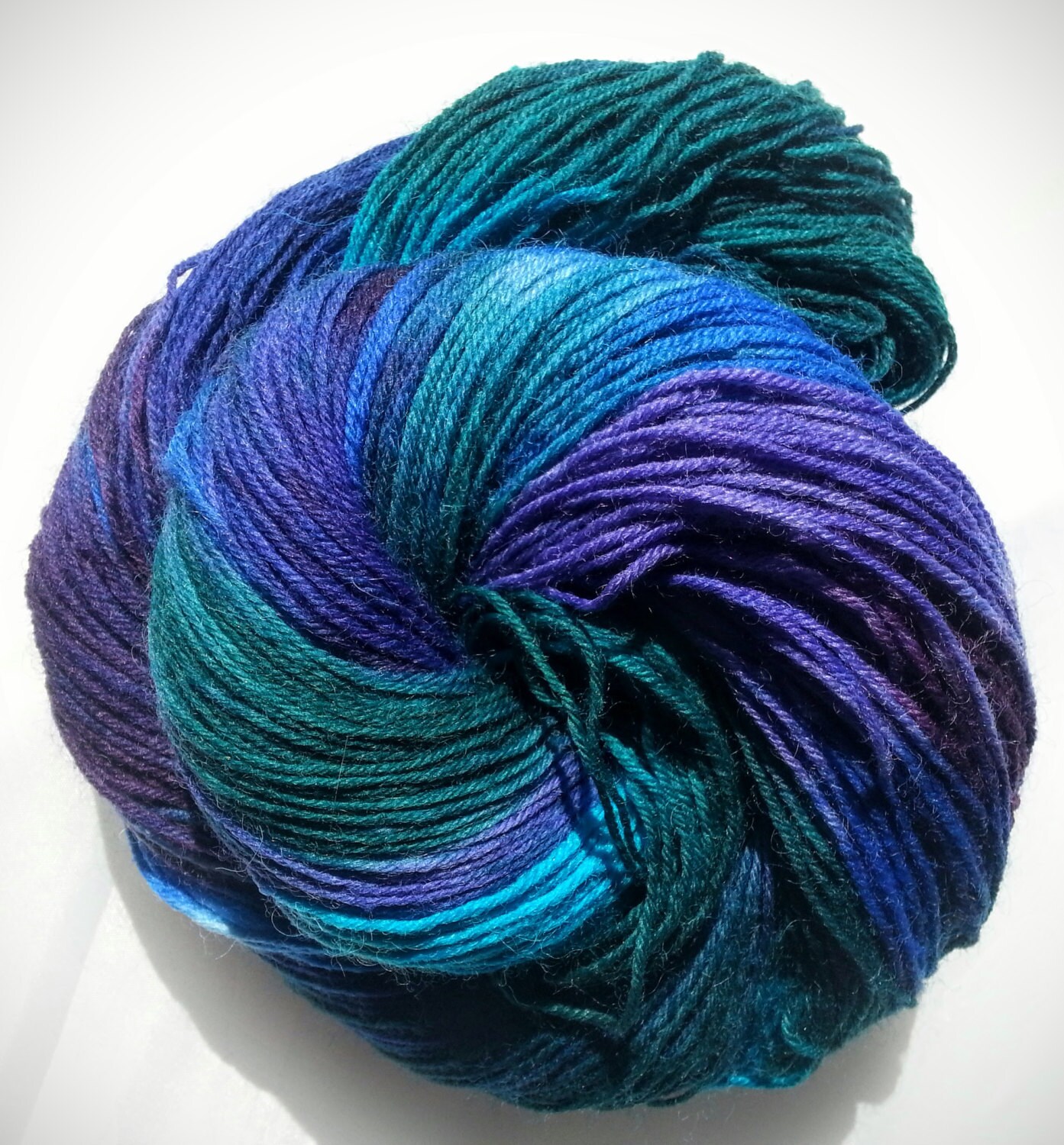 Powerup Fingering Weight yarn Wool yarn 4 ply 420 yds