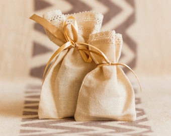 20 Wedding favor bag, thank you bag, eco bag, rustic wedding favor, shabby chic wedding, rustic favor bag, rustic gift bag, soap bag