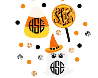 halloween monogram svg, halloween svg, monogram, monogram svg, instant download, digital, cutting file