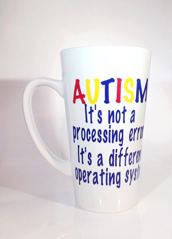 Items Similar To Autism Awareness - Coffee Cup - Ceramic Coffee Mug 