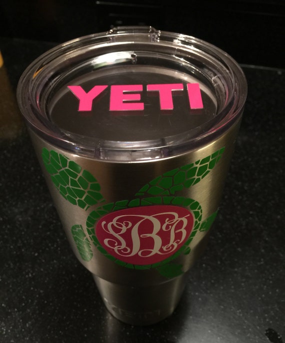 Yeti Lid Decal for Rambler Tumbler Cup not included