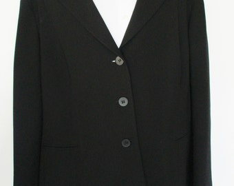 Tenue 2 Pièces Jones New York - Veste Et Pantalon Gris, Taille 8, Occasion Très Bon état
