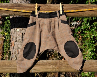 Pantaloni unisex bambina bambino boy girl harem pants