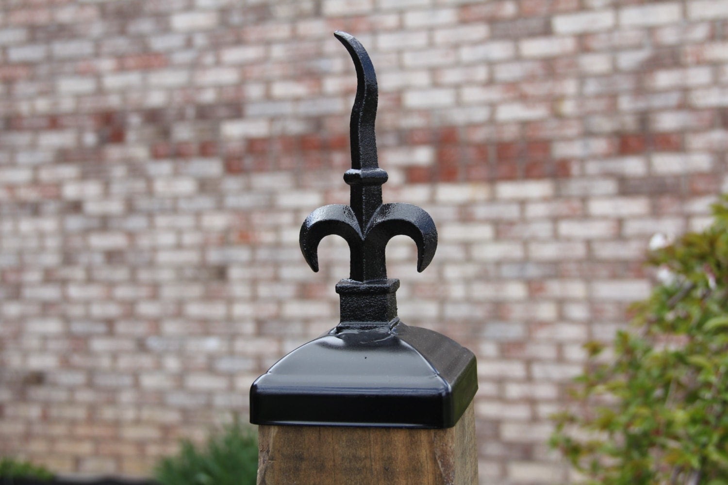  Fence  Post  Cap  Decorative  spear for 4x4  fence  and deck post 