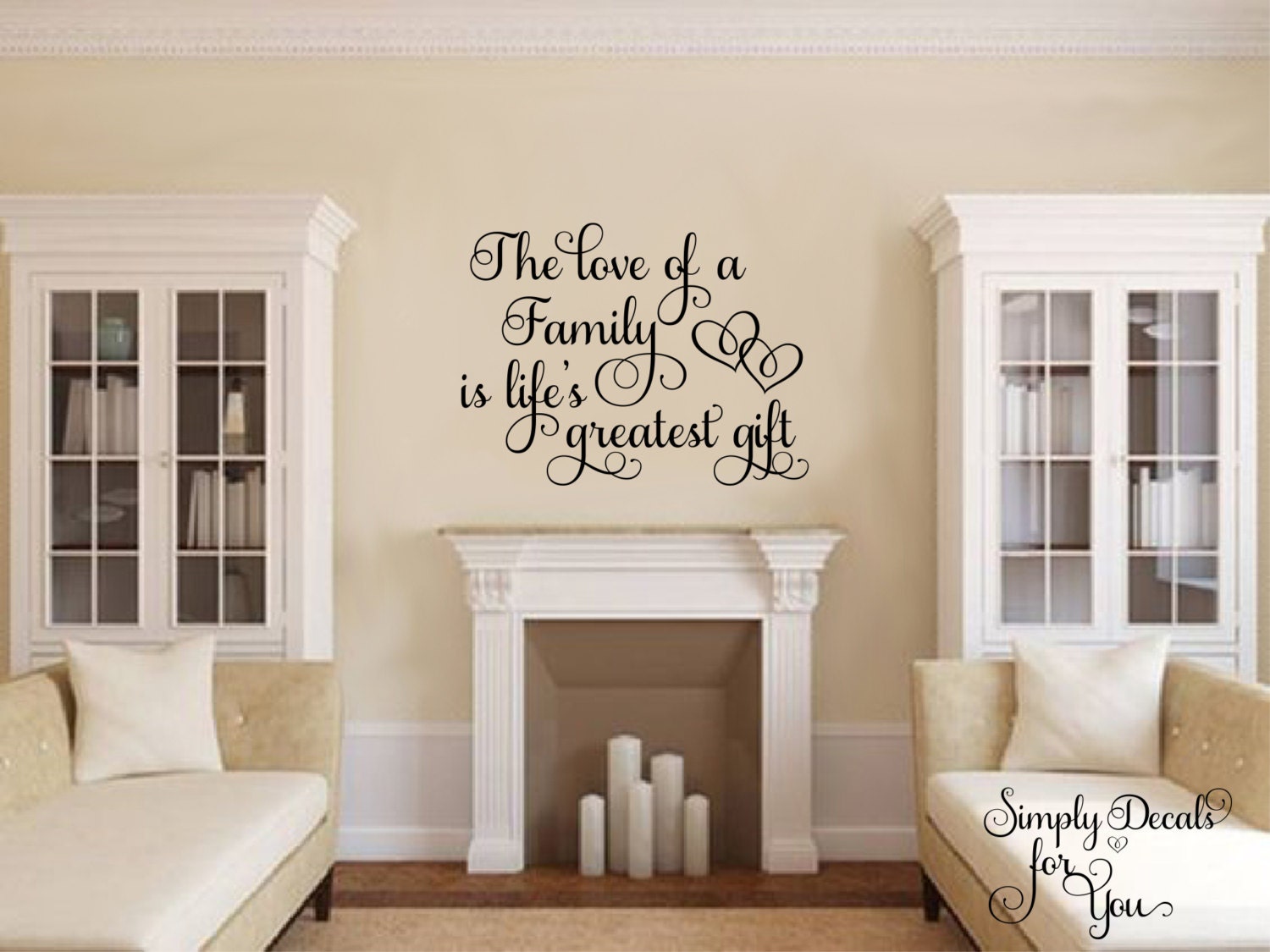 Family Wall Decal Living Room Decal Family Sticker Wall