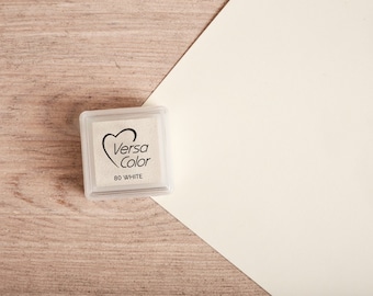White - Rubber Stamp Mini Ink Pad