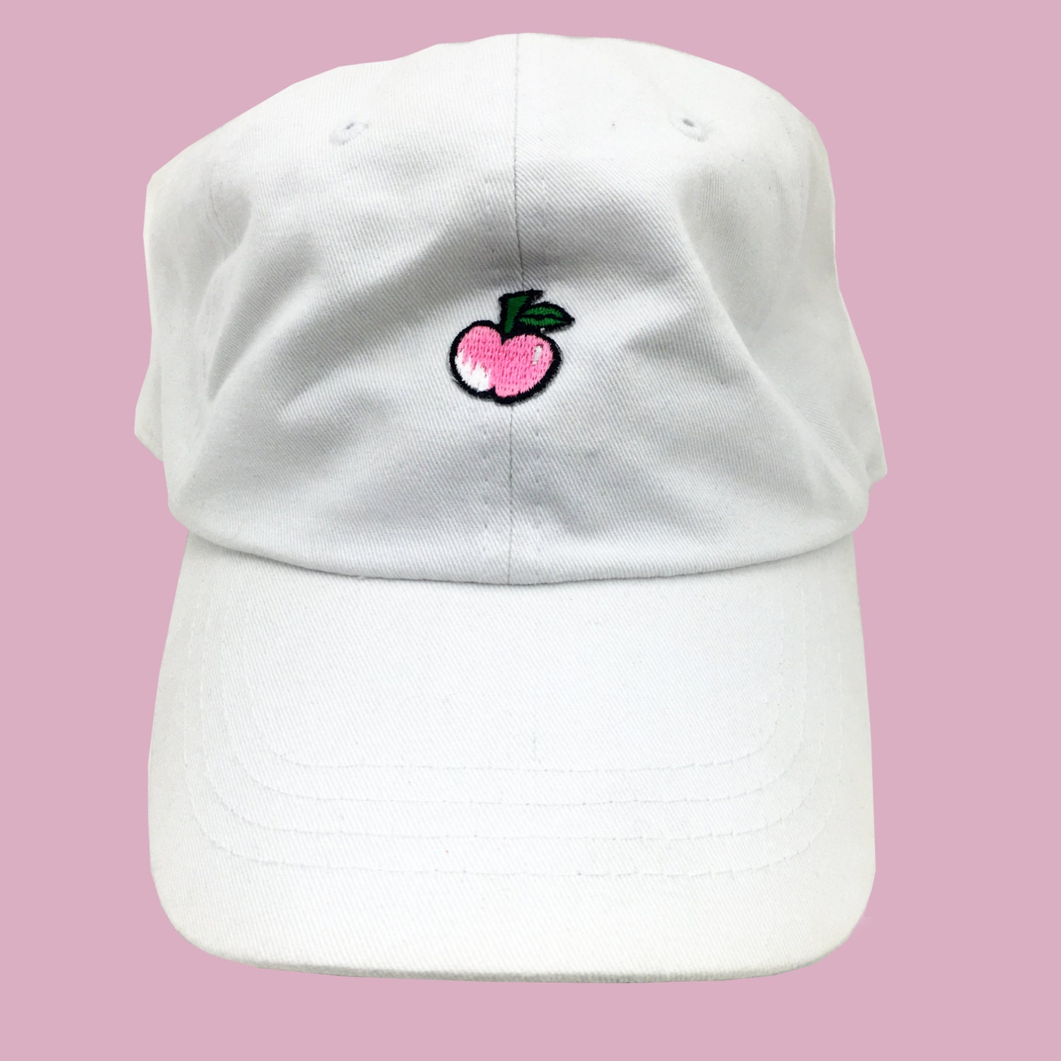 Peach Hat Peach Cap Fruit Hat Fruit Cap Dad Hat Tumblr