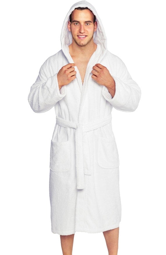 personalised mens bathrobe