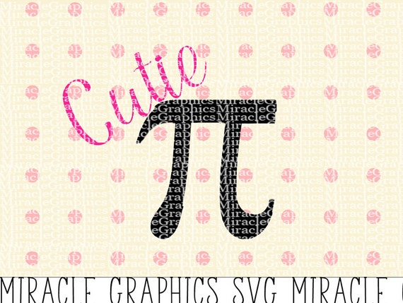 Download Cutie Pi Cuttable SVG Files for Silhouette Cameo and Cricut
