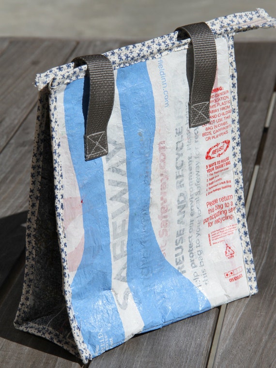 recycled insulated lunch bag