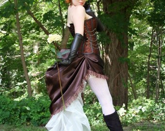 Gaslight Pinup Steampunk Costume - Made to Order