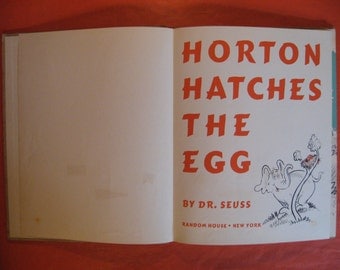 Horton Hatches the Egg by Dr Seuss - YouTube