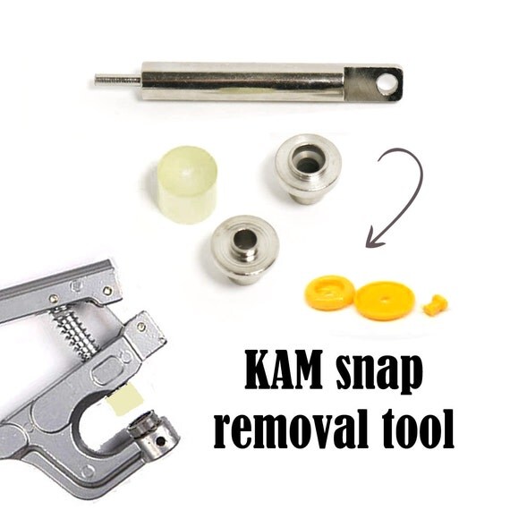 KAM Snaps Removal Tool. remove plastic snaps. KAM snap. resin