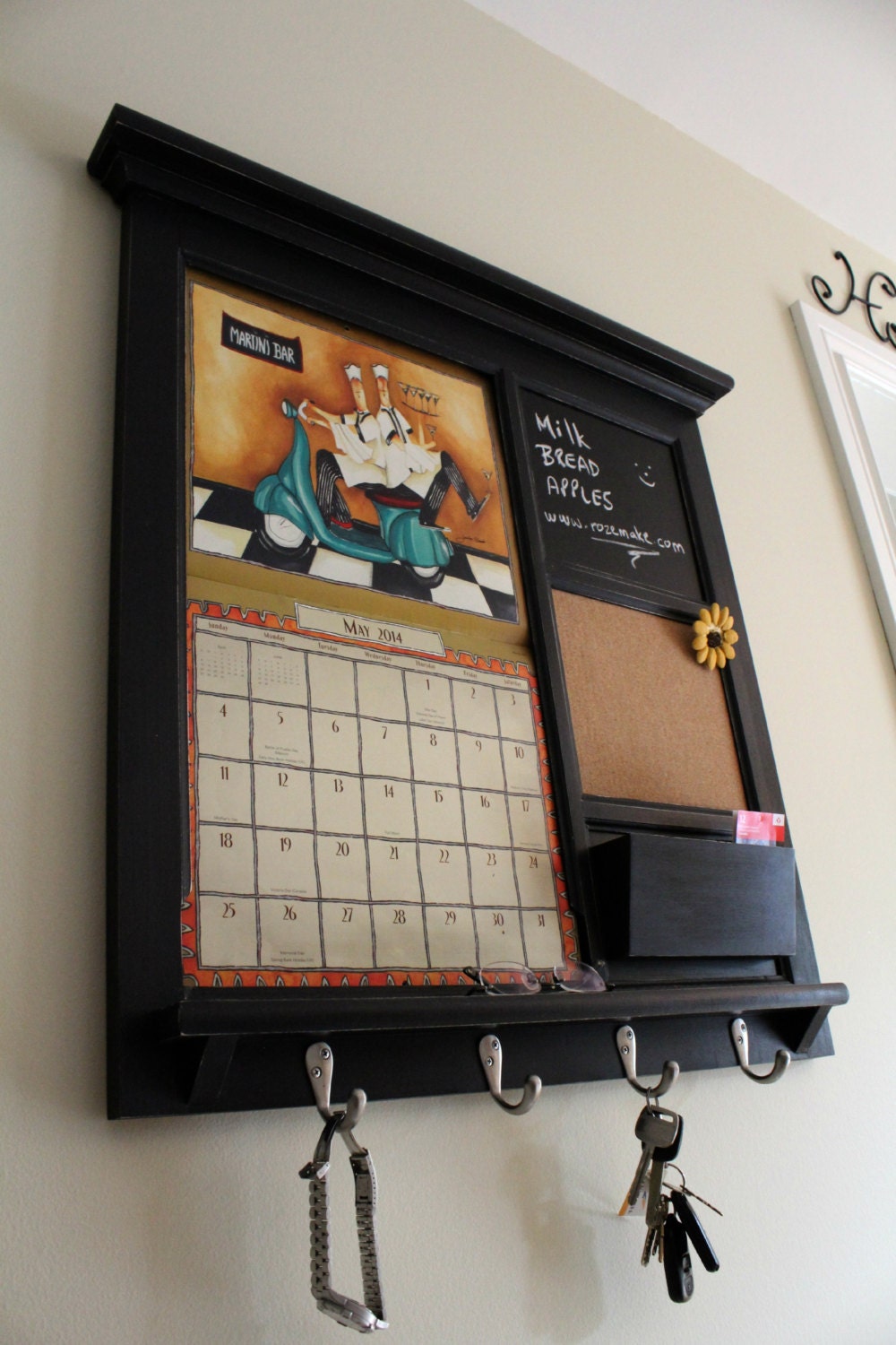 calendar wall organizer