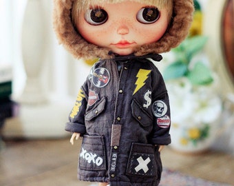 Sugarbabylove - New Patched jumper for Blythe