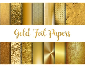 Gold foil papers GOLD FOIL 1 gold foil patterns