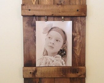 Wooden Picture Frame, Rustic Wall Frame, Wall Art, Rustic Picture Frame, Rustic Decor, Distressed Frame, Home Decor 8x10 Photo