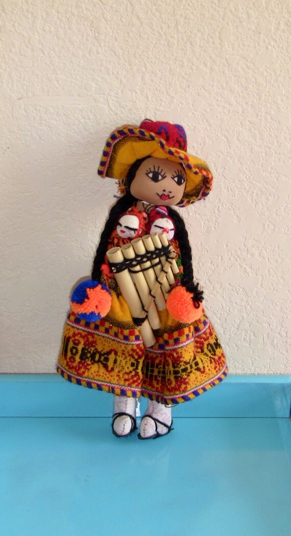 antique peruvian dolls